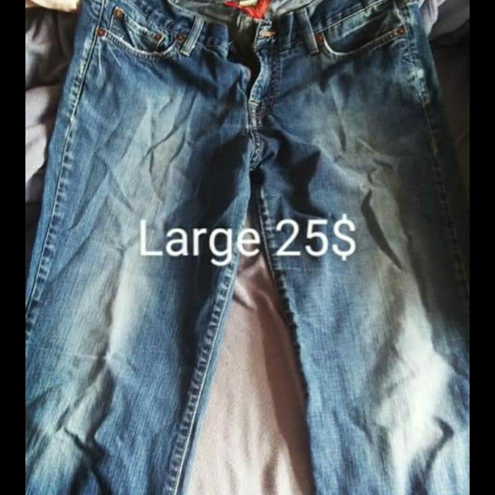 Large pair of women's jeans